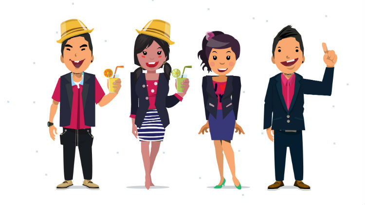 Einheitliche Unternehmenskleidung