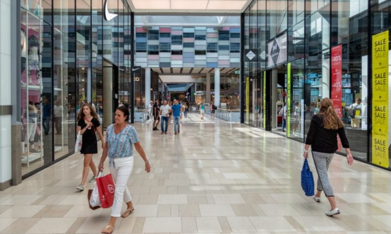 Outlet aus dem Inneren