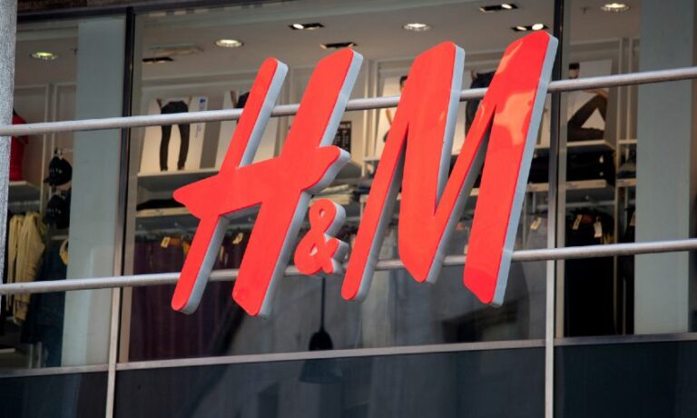 H&M Schild