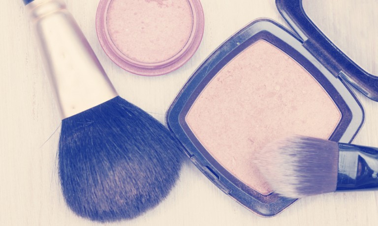 MakeUp und Pinsel